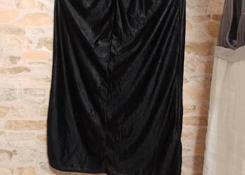 (40/42) (L/XL) Czarna półhalka pod spódnicę z Londynu, halka