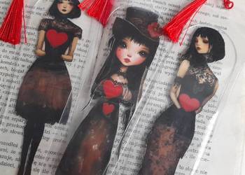 Zakładka do Książki_3 sztuki. Zakładki Hand Made.6 zł/szt.