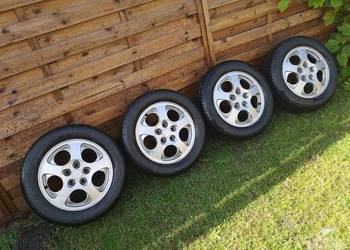 4 kola felgi mitsubishi  ASX etc 5x114.3 z oponami Dunlop zimowe 205/60r16
