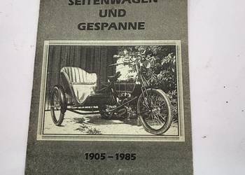 Książka  WÓZKÓW MOTOCYKLOWYCH GONDOLI STEYB STOYE INDIAN OPISY