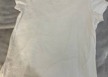 T-shirt / koszulka / bluzka z krótkim rękawem czysta - biała