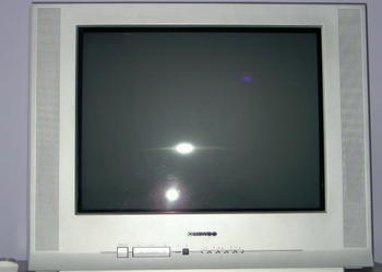 TELEWIZOR 21" DAEWOO-STAN JAK NOWY,PŁASKI EKRAN