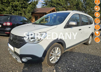 Dacia Lodgy Krajowy / Pierwszy właściciel / 7 osobowy / Navi / Podgrzewane…