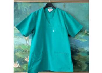 zielona fartuch bluza medyczna stomatologoczna lekarska odzież