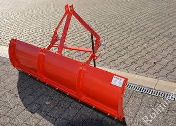 Pług prosty 1,5 m mocowany na Tuz do C330 C360 Kuboty Polecam