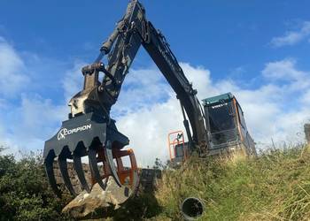 Chwytak do koparki MDE Scorpion S1000 8-14 ton