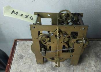 M184 Mechanizm starego zegara ściennego Junghans uszkodzony