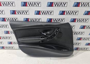  7616701 BMW F30 F31 BOCZEK DRZWI LEWY PRZÓD TAPICERKA ORYGINAŁ