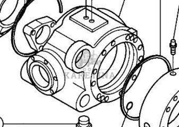 CLAAS Targo K70 Obudowa Mechanizmu Różnicowego Obudowa Środkowa Osi 000319…