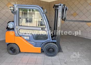 Wózek Widłowy TOYOTA 8FG20 , Kabina, wolny skok, TOYOTA 8FGF20 , LINDE