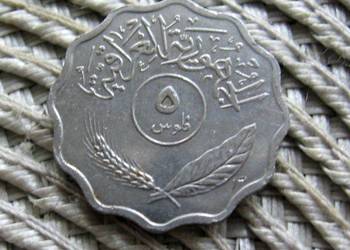 Irak 5 Filsów 1974r