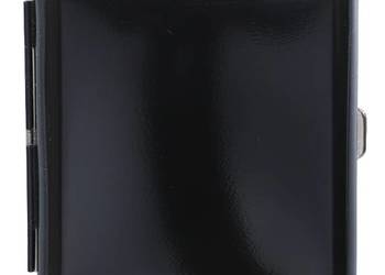 Elegancka Czarne Metalowe Papierośnica Dla Palaczy Gentelo