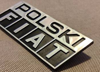 FIAT 126P 650 NOWY ZNACZEK LOGO POLSKI FIAT PRL