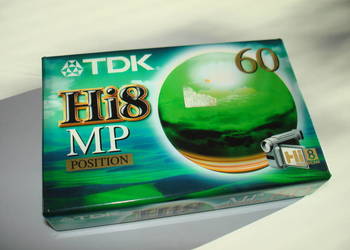 TDK nowa kaseta zafoliowana fabrycznie HI8