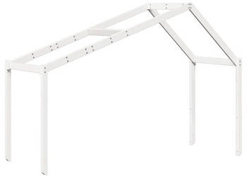Daszek do łóżka dziecięcego biały 213x955x1445 cm sosnowy WM-846935