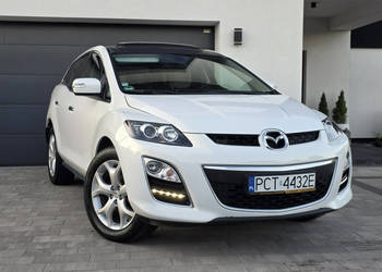 Mazda CX-7 Bezwypadkowy 4x4 kamera *xenon* skóry *zarejestrowana* po serwi…
