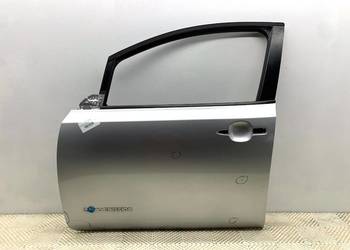 DRZWI LEWY PRZÓD NISSAN LEAF ZE0 Hatchback SILVER ALLOY M