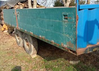 Przyczepa sztywna dwuosiowa