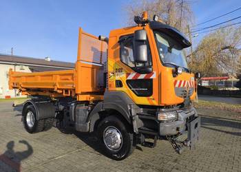 Renault Kerax 4x4 128tkm wywrotka, piaskarka, solarka, pług, posypywarka,