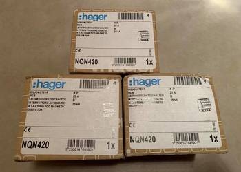 NQN420 - Disconecteur 4P 20A B 25kA 4M HAGER