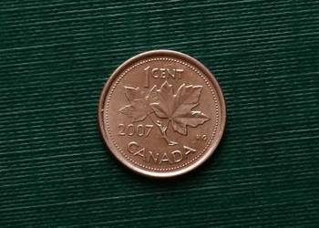 KANADA - 1 cent (2007r) Magnetyczna KANADA - 1 cent (2007r) Magnetyczna