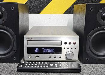 Wieża stereo Denon RCD-M37 + pilot.
