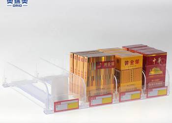 Akrylowy stojak ekspozycyjny, półki sklepowe, popychacz do półek detaliczny