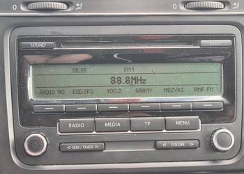 Oryginalne Radio VW RCD 210 CD MP3 | Golf, Polo, Passat, Touran