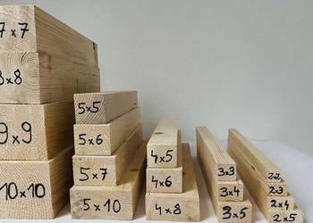 Kantówki różne odcinki 120cm