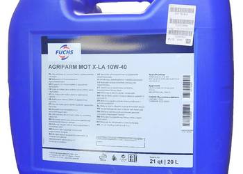 Olej silnikowy Fuchs Agrifarm MOT X-LA 10W40 / 20L