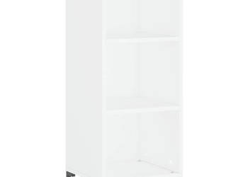 Szafka biała 345x325x90 cm materiał drewnopochodny WM-828732