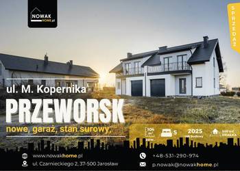 Nowoczesny|bliźniak|Przeworsk |120 m² |5 pokoi|dz.5a|garaż|