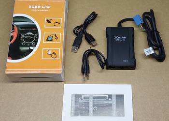 XCARLINK ZMIENIARKA USB MP3 SD AUX PEUGEOT