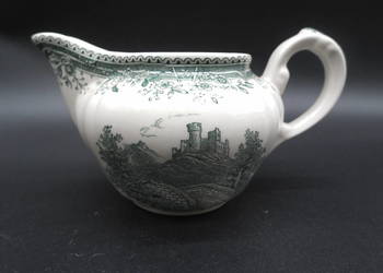 Porcelanowy mlecznik Villeroy & Boch zielony dzbanek na mleko Burgenland