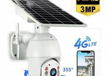 KAMERA gsm LTE ZEWNĘTRZNA AKUMULATOR OBROTOWA 3Mpx