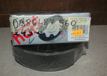 0 986 487 560 - BOSCH - SZCZĘKI HAMULC. FIAT BRAVA 95-01 Szc