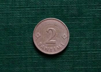 ŁOTWA - 2 santimy, 1992r