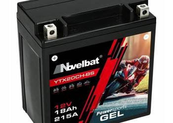 Akumulator Novelbat GEL-YTX20HL-BS 18Ah 235A +L