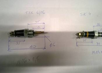 szczotkotrzymacz M14x1,5, świeca sprzęgła M14x1,5