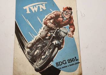 PROSPEKT TRIUMPH TWN BDG 250L ORGINAŁ  ULOTKA