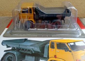 STAR SHL W28 Kultowe ciężarówki auta PRL Deagostini model 1/43 kolekcja KcP