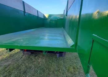 Przyczepa rolnicza wlasna hydraulika 14 ton