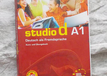 książka do niemieckiego Studio d A1, język niemiecki studio D A1 podręcznik