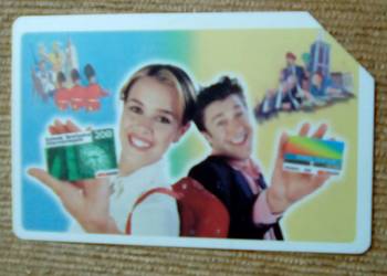 REKLAMA NA WŁOSKIEJ KARCIE TELEFONICZNEJ