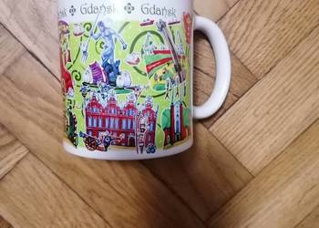 Kubek z motywami Gdańska