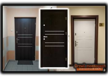 DRZWI WEJŚCIOWE DO MIESZKANIA WEWNĄTRZKLATKOWE - KOMPLESOWA USŁUGA MONTAŻU