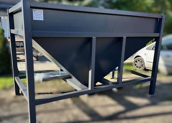 Kosz, Kontener zasypowy, paczkarka, zasobnik 2,0m3 GWARANCJA