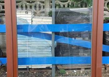 Okno PCV 120x209 super stan! - dostępne od ręki.