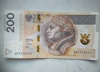 Banknot kolekcjonerski AP7770777