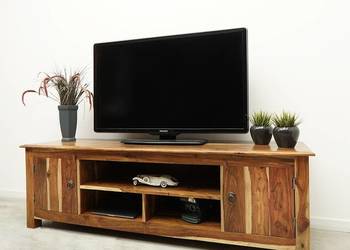 Stylowa komoda z litego drewna palisander. Po renowacji.